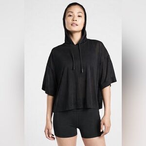 Athleta Vapor Hooded Tee size S